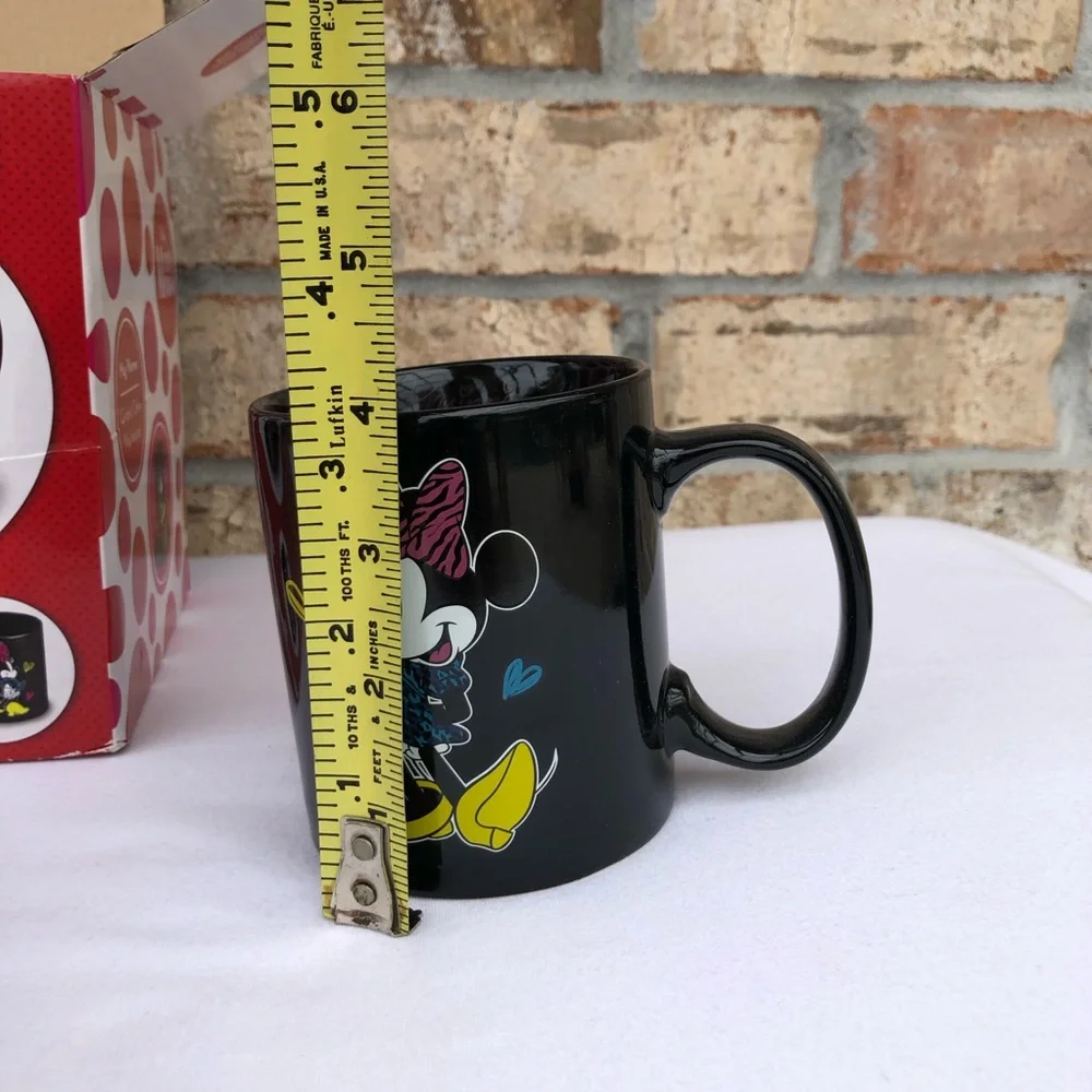Disney Classic Minnie Mouse Set Electric Coffee‎ Mug Warmer & Ceramic Coffee Mug